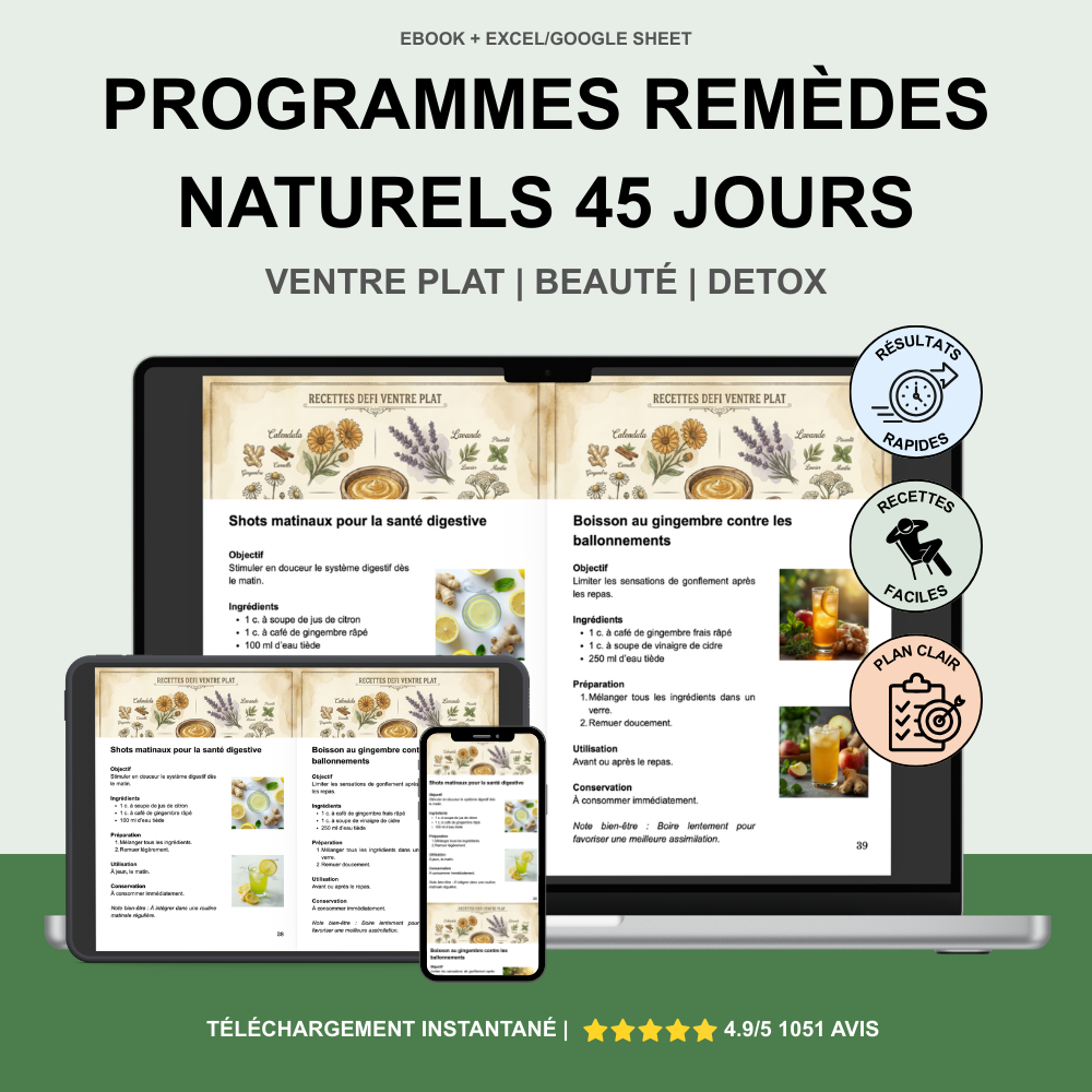 Pack Programmes De 45 Jours