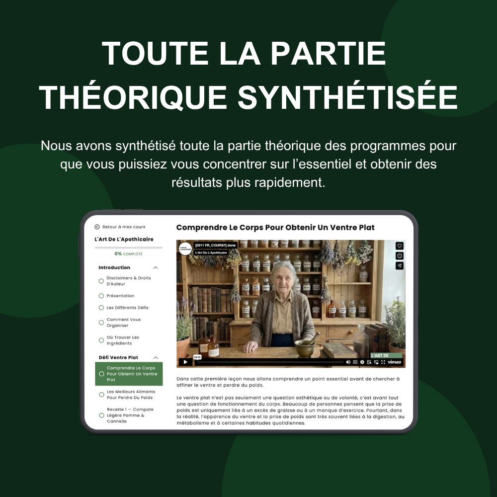 Appliquez correctement et obtenez des résultats visibles rapidement !