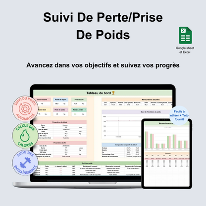 Suivi Perte/Prise De Poids