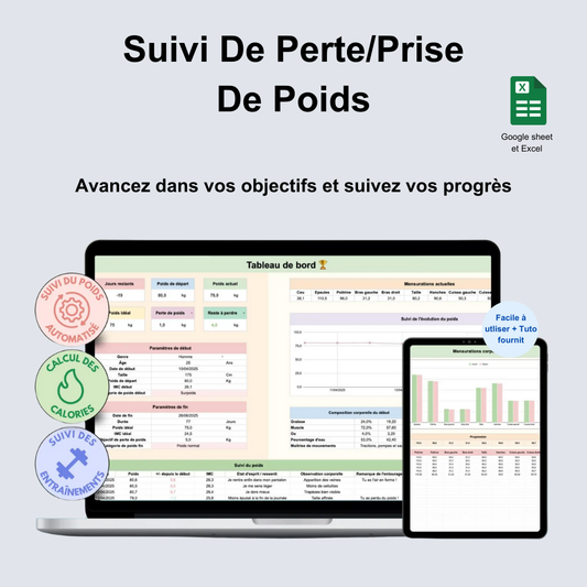Suivi Perte/Prise De Poids