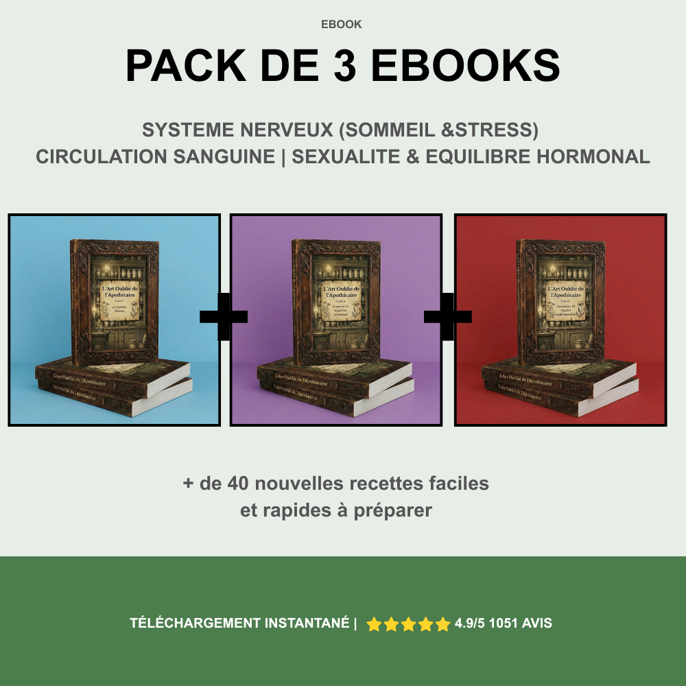 3 E-Books-Paket – Nervensystem + Blutkreislauf + Hormonhaushalt